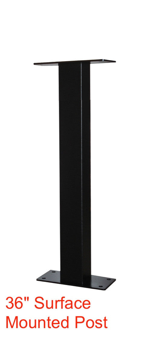 In Ground Post or Surface Mounted Post