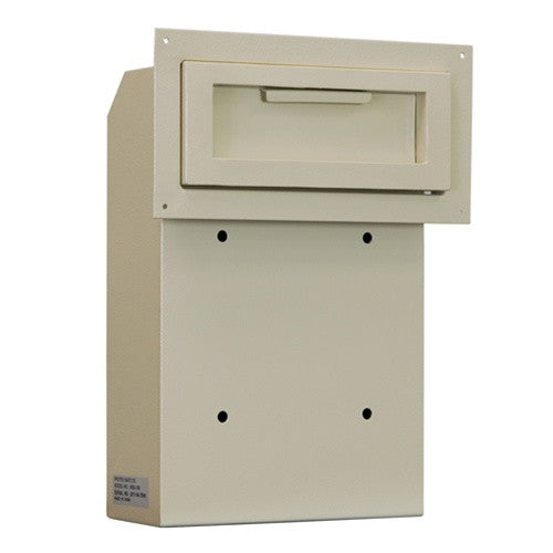 Through The Door Drop Slot with Receptacle