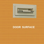 Through The Door Drop Slot with Receptacle