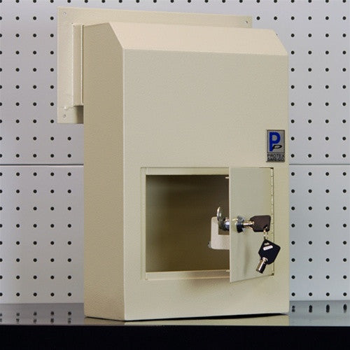 Through The Door Drop Slot with Receptacle