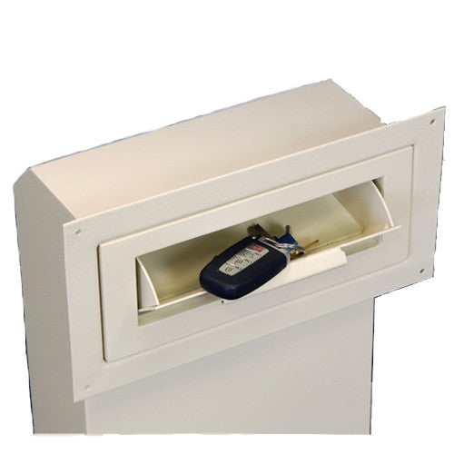 Through The Door Drop Slot with Receptacle