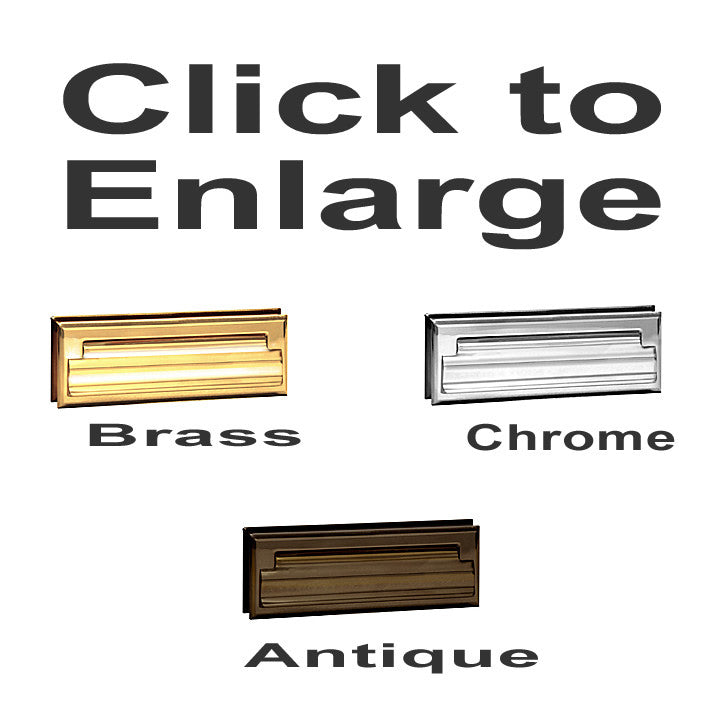 Brass Door Mail Slot