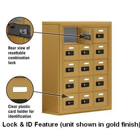 Cell Phone Lockers with Resettable Combination Locks