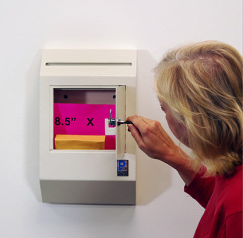 Locking Wall Mounted Payment Drop Box