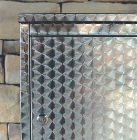 Stainless Steel Locking Wall Mounted Mailbox