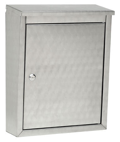 Stainless Steel Locking Wall Mounted Mailbox