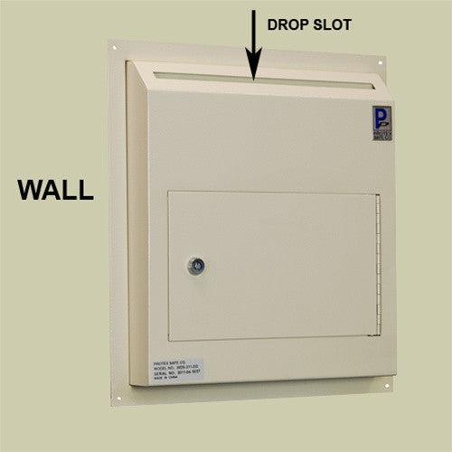 Through the Wall Drop Box with Dual Doors