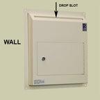 Through the Wall Drop Box with Dual Doors