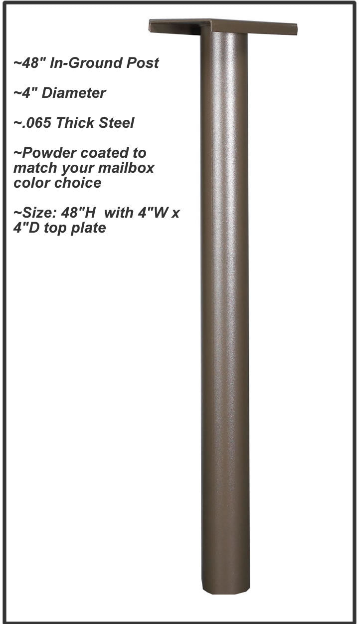 In Ground Post or Surface Mounted Post