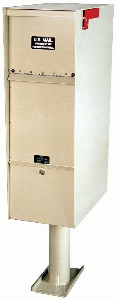 Locking Mailbox w/ Hopper Style Drop Door
