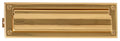 Large Magazine Door Mail Slot Brass Finish