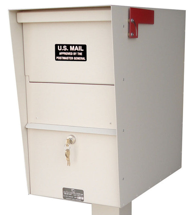 Locking Mailbox with Hopper Door item JCLLULT