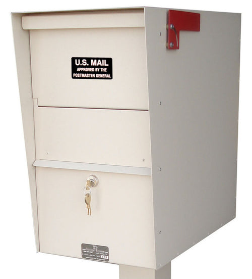 Locking Mailbox with Hopper Door item JCLLULT