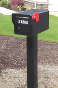 Quarter Inch Steel Locking Mailbox
