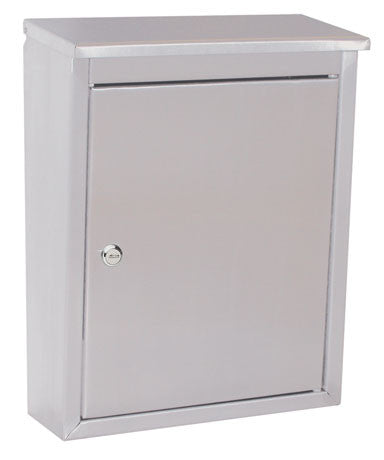 Stainless Steel Locking Wall Mailbox