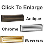 Large Mail Slot for Doors finishes