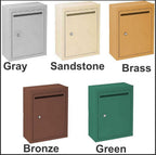 Outgoing Mail Dropbox colors