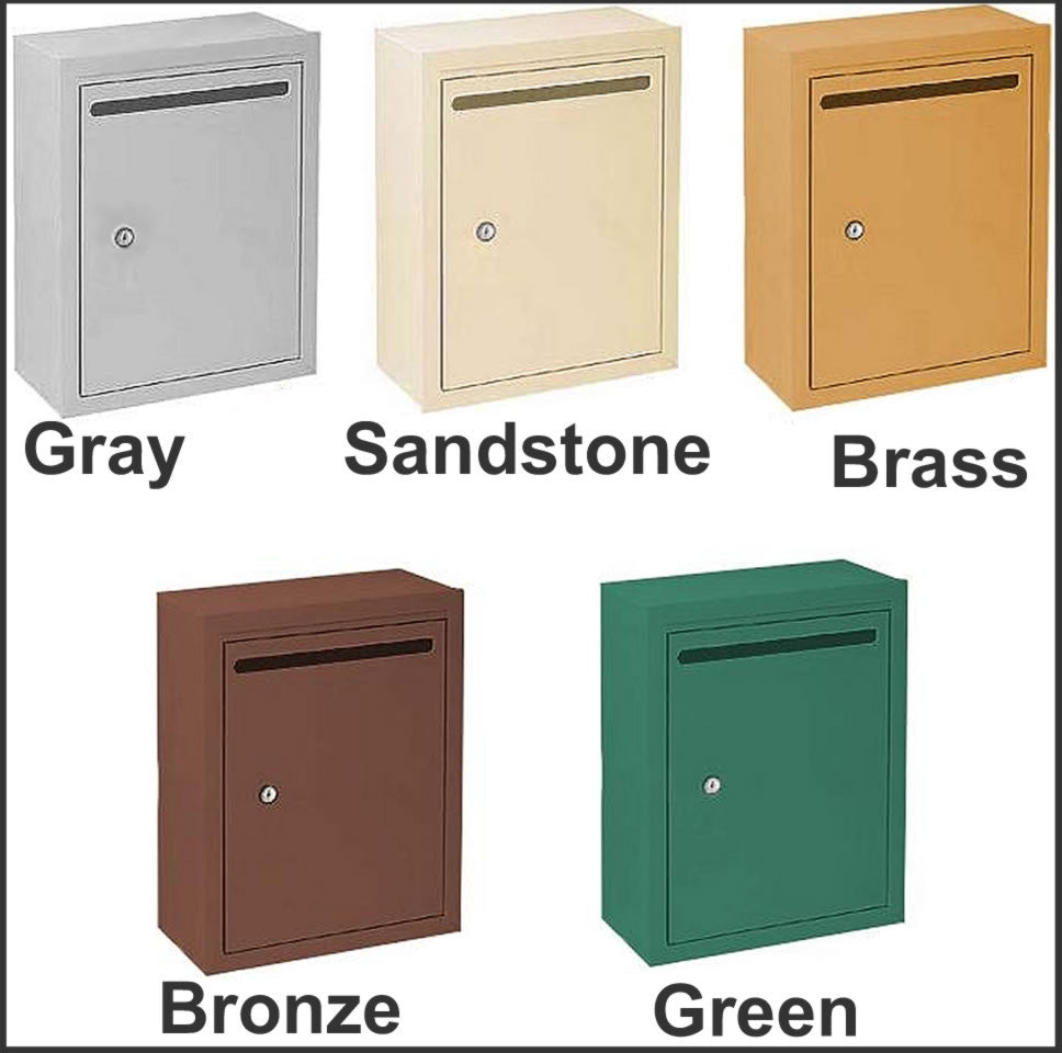 Outgoing Mail Dropbox colors