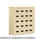 Cell Phone Lockers with Resettable Combination Locks