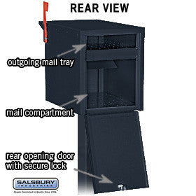 Large Locking Roadside Residential Mailbox