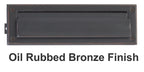 Door Mail Slot with Sleeve Oil Rubbed Bronze