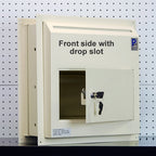 Through the Wall Drop Box with Dual Doors