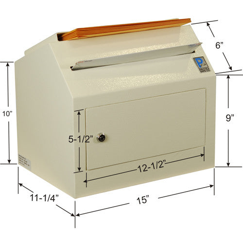 Desk Top Locking Drop Box