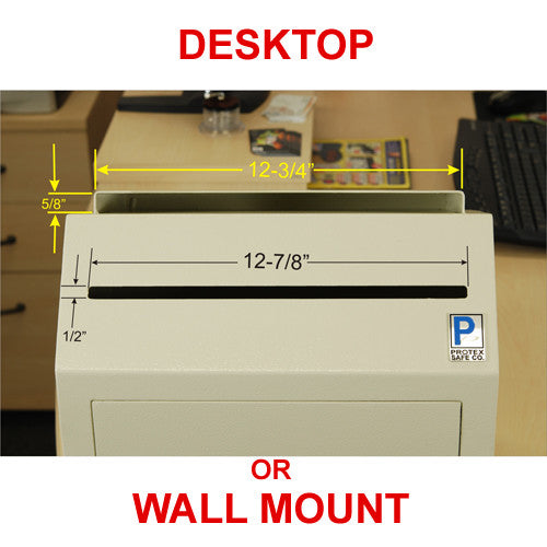 Desk Top Locking Drop Box