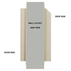 Through The Wall Payment Drop Slot