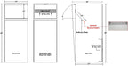 Large Parcel Drop Box