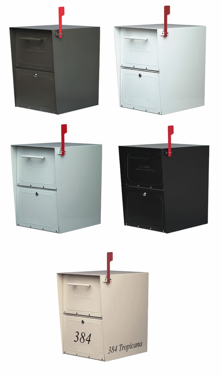 Column Locking Mailbox (Brick or Stone Enclosures)