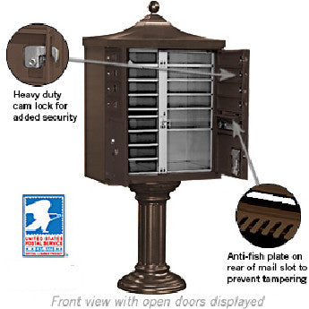 Regency Cluster 8 unit CBU Mailbox