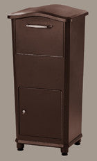 Free Standing Parcel Drop Box for Packages and Large Envelopes 
