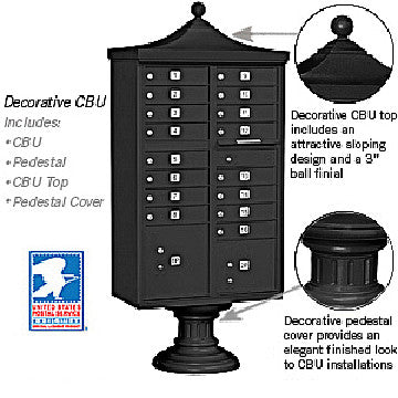 Regency 16 unit Cluster Mailbox