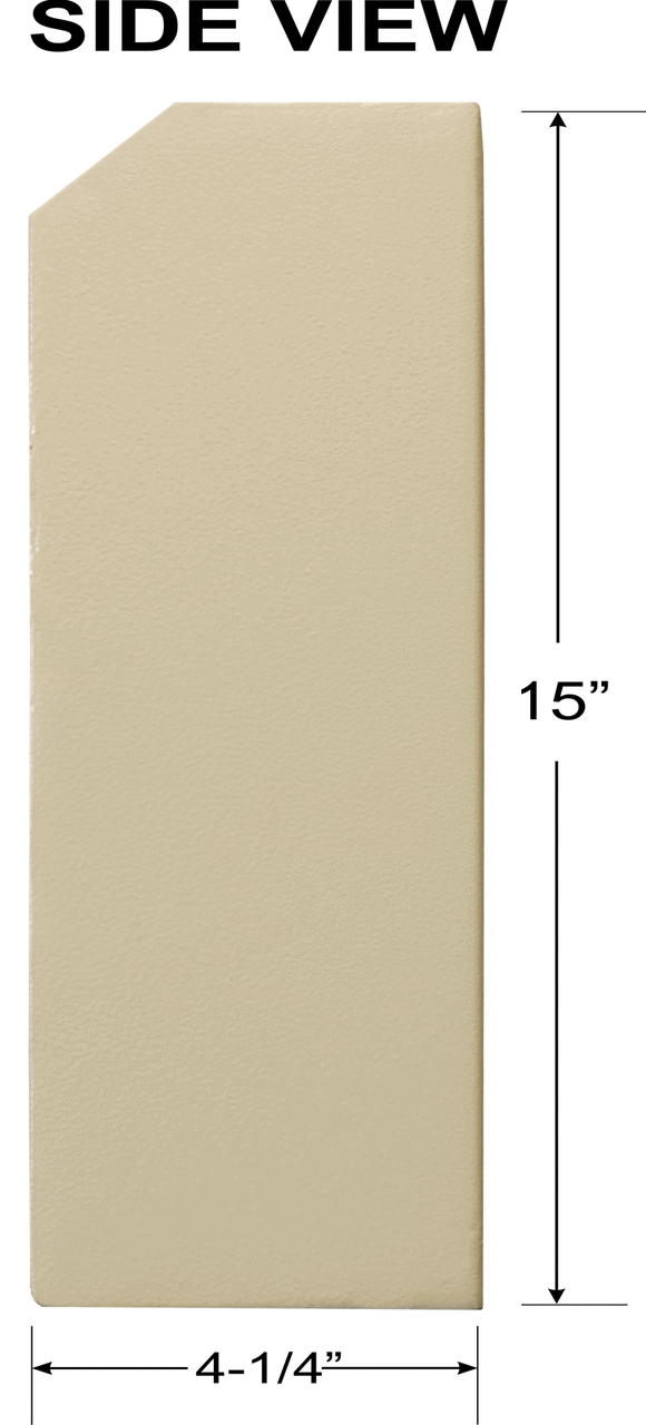 Wall Mounted Drop box  Side view