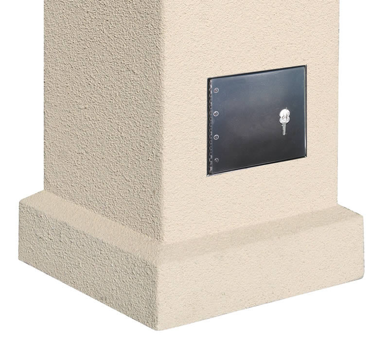 Column Locking Mailbox