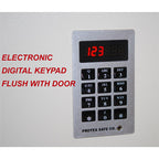 Electronic Keypad Wall Safe