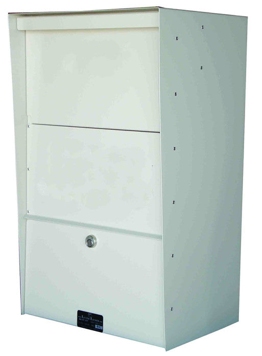 Extra Large Wall Mounted Locking Dropbox White
