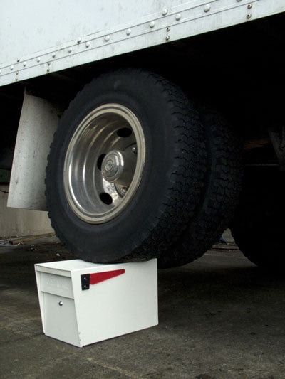 Mailboss Lockable Mailbox with Key or Combination Lock