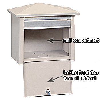 Residential Wall Mounted Locking Mailbox