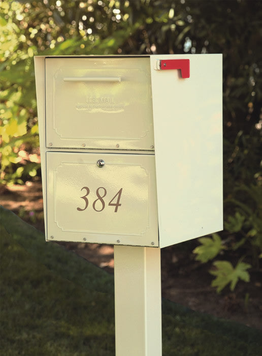 Bronze Locking Curbside Mailbox