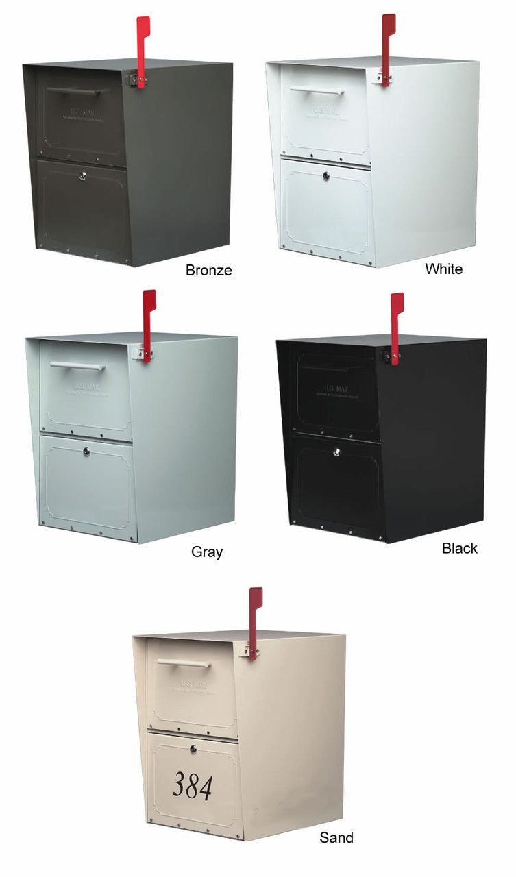Bronze Locking Curbside Mailbox